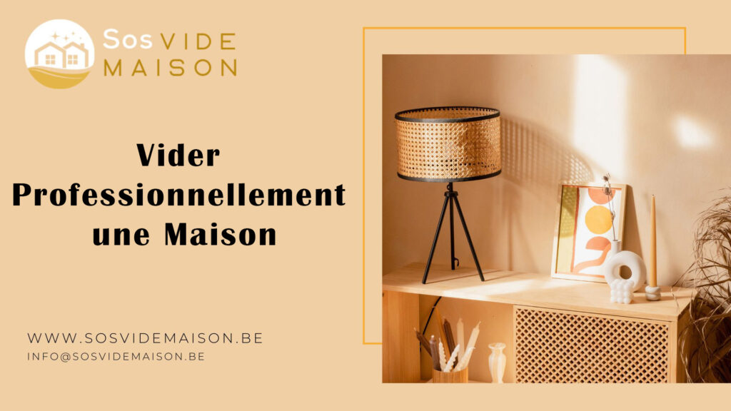 Vider Professionnellement une Maison