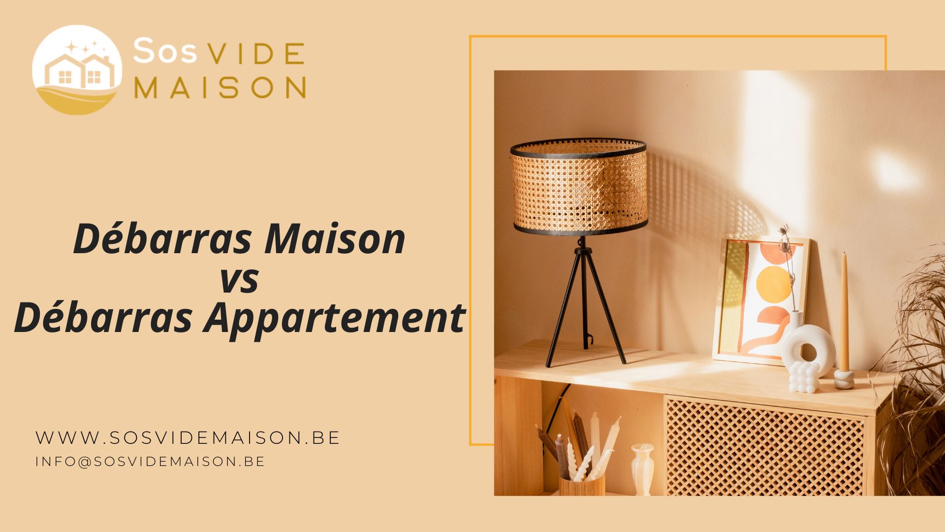 Débarras Maison vs Débarras Appartement